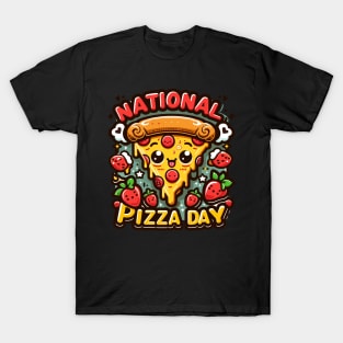 Pizza Is My Love Language: Celebrate National Pizza Day" T-Shirt